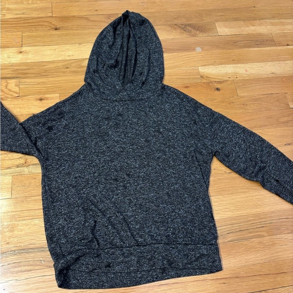 GAP Girls Charcoal Gray Hoodie Size XL - Picture 1 of 4